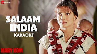 Salaam India Karaoke + Lyrics (Instrumental - YouTube