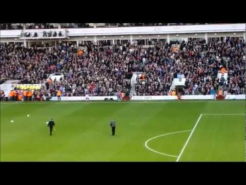 Forever Blowing Bubbles, West Ham - Arsenal 06-10-12.