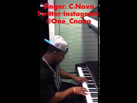 NEW R&B singer C-NOVA - Sings Acapella LIVE and Plays Piano at same time!!