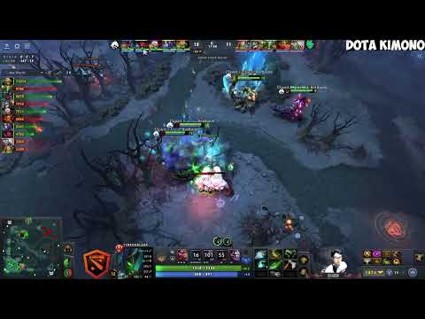 TS. Yatoro Terrorblade The Hard Carry - Team Spirit VS Team Falcons : Fissure Universe Ep. 3 Dota 2