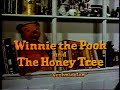 Opening To Winnie The Pooh And The Honey Tree 1989 VHS Sticker Label Copy