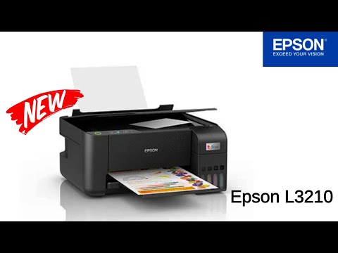 Epson Ecotank L3210 A4 All-In-One Ink Tank Printer