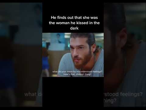 He finds out he kissed her in dark🤭 | Erkenci Kus Turkish drama funny status 😈 #shorts