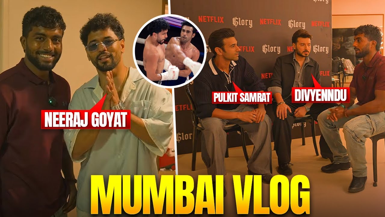 Mumbai vlog | Netflix event 