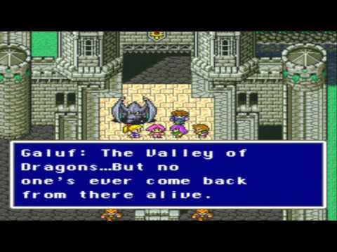 Let's Play Final Fantasy V (PS1) Part 27 Drogan Story