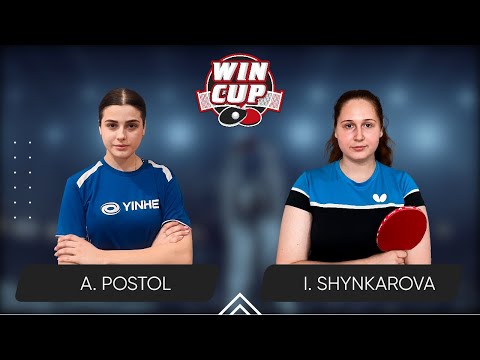 07:00 Anastasiia Postol - Iryna Shynkarova West 1 WIN CUP 22.11.2023 | TABLE TENNIS WINCUP