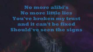 Hinder -Last Kiss Goodbye w/ Lyrics!!! yay for lyrics!!!