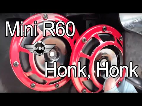 DIY Mini R60 Countryman Hella Horn Install