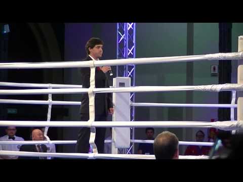 Hernán Quinteros - Himno Nacional Argentino - PreOlímpico de Boxeo