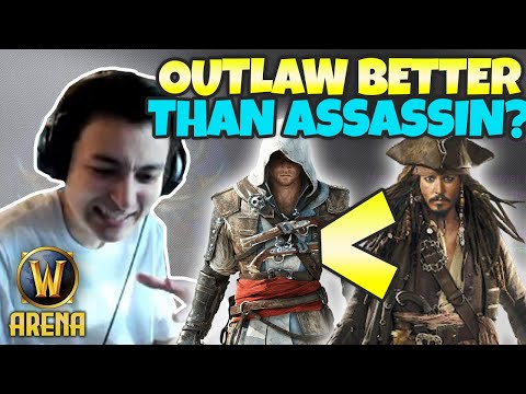 Pikaboo CONFIRMS Outlaw Rogue is Better Than Assassination?? | WoW Arena