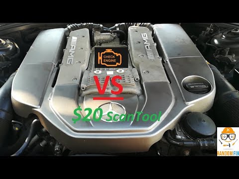 How to Reset Mercedes Check Engine Light S500 S55 S600 2001-2004