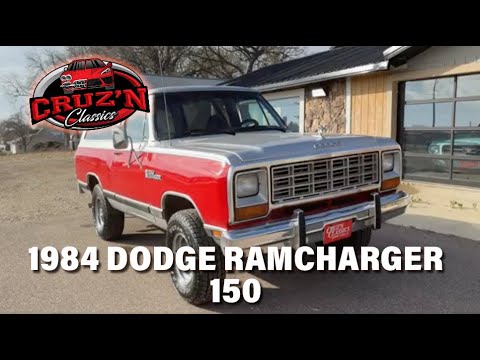 1984 Dodge Ramcharger (CC-1901371) for sale in Spirit Lake, Iowa
