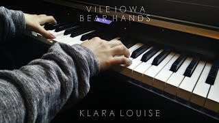 Vile Iowa - Bear Hands (Piano Cover)