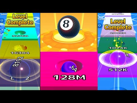 Max Levels - Ball Run Infinity vs Level Up Balls! iOS / Android gameplay walkthrough #cutiepie22yt