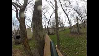 preview picture of video 'Velocity Paintball park in West Liberty'