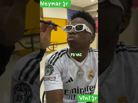 Neymar jr and Vini jr #neymar #viniciusjr #brazil #cbf #football #fdvai1