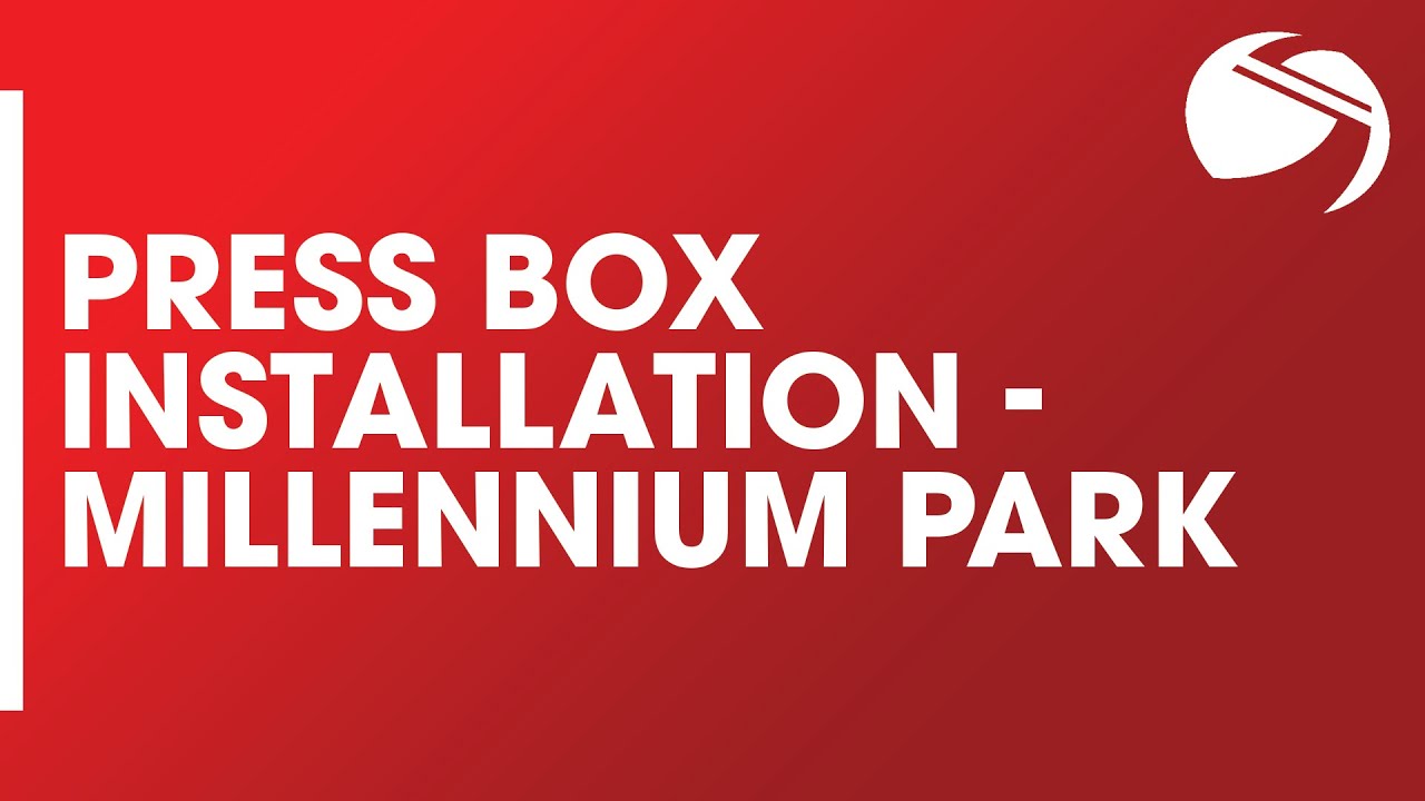Press Box Installation - Millennium Park