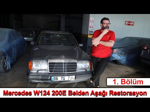 Ne Kadar Çürük? W124 Dışı Sizi İçi Bizi Yaktı! 1.Bölüm Çürük Onarımı