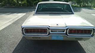 1965 Ford Thunderbird engine start and walkaround