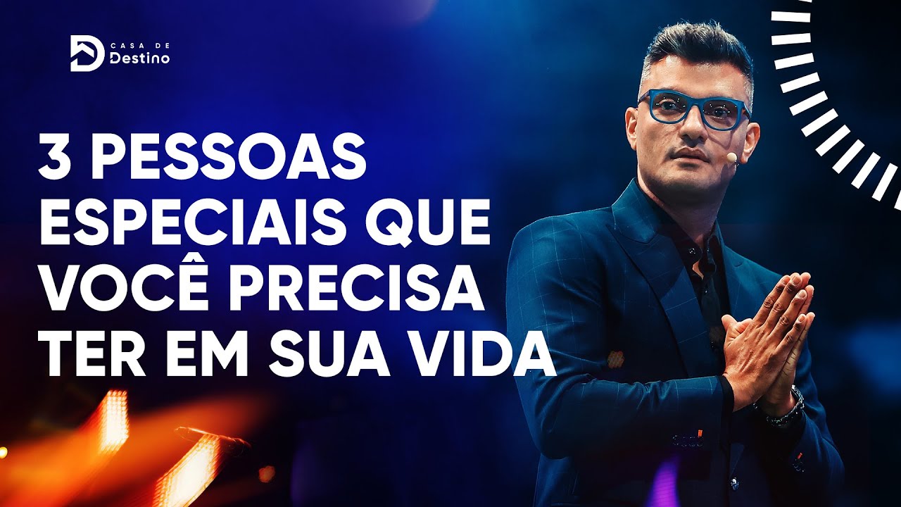 Os amigos que vc precisa ter | Tiago Brunet | Conferência Destino 2022