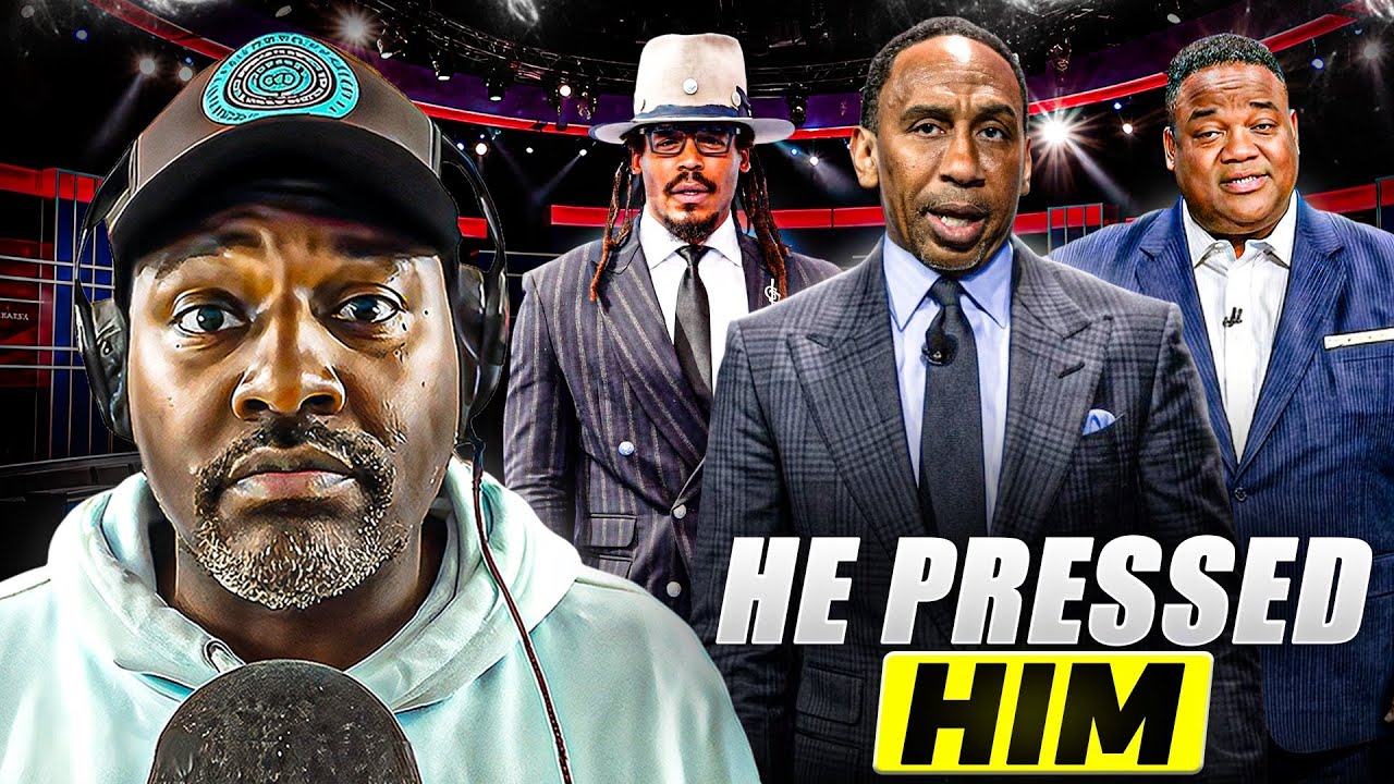 “Loyalty Matters!” Stephen A. Smith CONFRONTS Cam Newton About His Jason Whitlock Interview 👀🔥