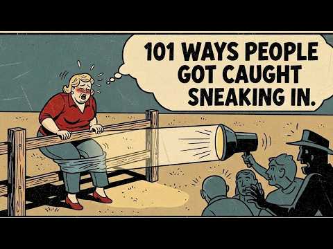 101 Dumbest Ways People Tried to Sneak Into Places (And Got Caught)