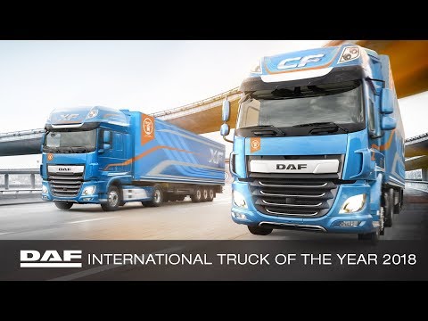DAF Trucks UK | New DAF XF & CF International Truck of the Year 2018