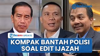 Roy Suryo dan Rismon Satu Suara, Tak Terima Polisi Sebut Tersangka Edit dan Manipulasi Ijazah Jokowi