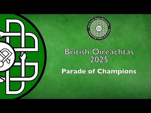 WIDA British Oireachtas 2025 – Parade of Champions