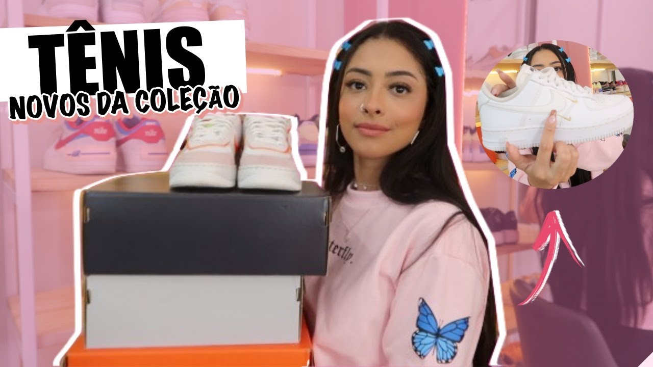 NOVOS TÊNIS DA MINHA COLEÇÃO DE AIR FORCE 1! (ONDE COMPREI E VALOR)