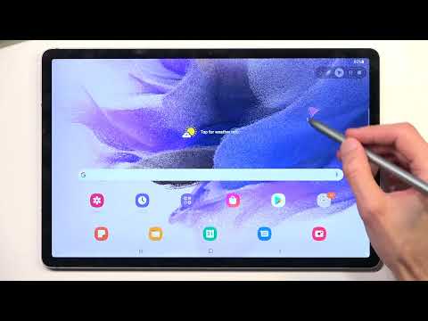 How to Record Screen on SAMSUNG Galaxy tab S7 FE – Screen Recording