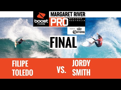 MARGS FINAL Filipe Toledo vs. Jordy Smith! HEAT REPLAY Boost Mobile Margaret River Pro