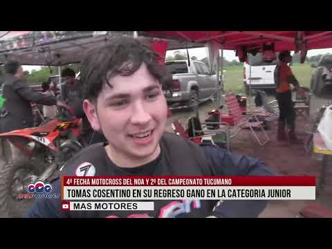 MOTOCROSS NOA Y TUCUMANO MONTE BELLO REPORTAJE A TOMAS COSENTINO