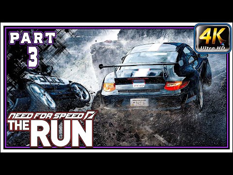 NEED FOR SPEED THE RUN Full Gameplay Walkthrough PART 3 - Desert Hills Stage [4K 60FPS]