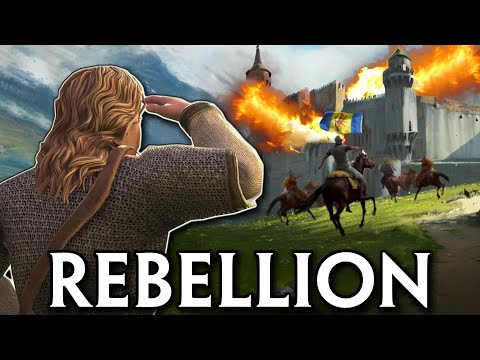 I Started a REBELLION against the EVIL KING in Crusader Kings 3!