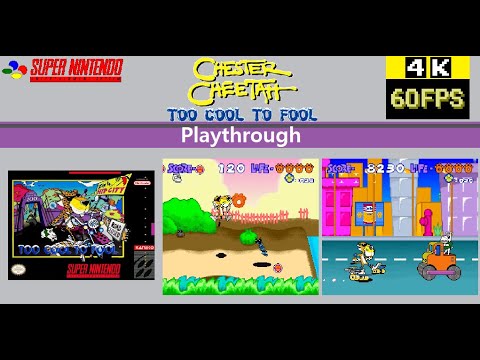 [SNES] Chester Cheetah: Too Cool to Fool - Playthrough