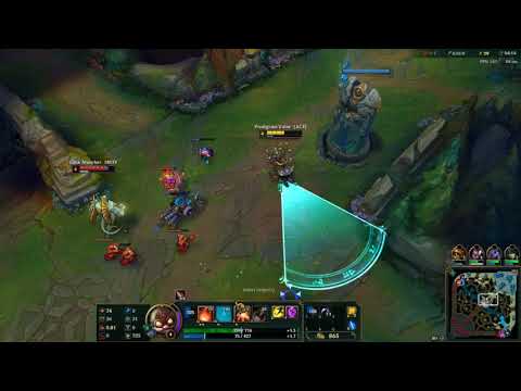 Mid Corki vs Galio Season 8 Silver 4