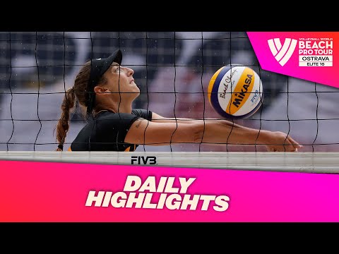 Day 3 of Ostrava 2022! 🔥 Women's Elite16 Highlights #BeachProTour