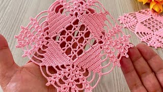 🌸Amazing Crochet Motif Pattern🌸 How to Make a Multipurpose Runner, Tablecloth