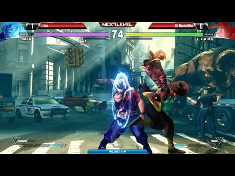 SF5 @ NLBC v.4 - LI Joe (Nash) vs OG MasterMike (FANG) [720p/60fps]