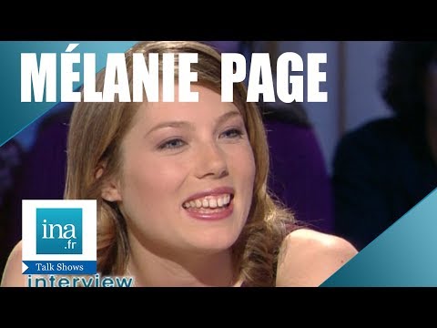 Interview première fois Mélanie Page - Archive INA