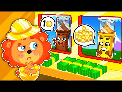 Aslan Yavrusu | Altın işaretleyici ve kötü işaretleyici | Çocuklar için çizgi film