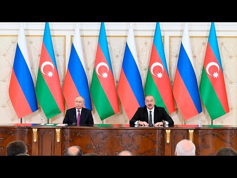 Ilham Aliyev and President Vladimir Putin made press statements » Official web-site of President of Azerbaijan Republic