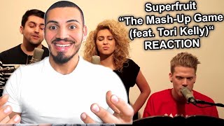 SUPERFRUIT - THE MASH-UP GAME (feat. Tori Kelly) REACTION