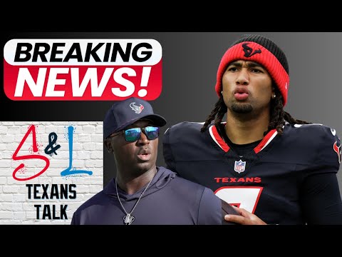 BREAKING NEWS: Texans Part Ways With CJ Stroud's QB Coach! LIVE Reaction From NFL Combine In Indy!