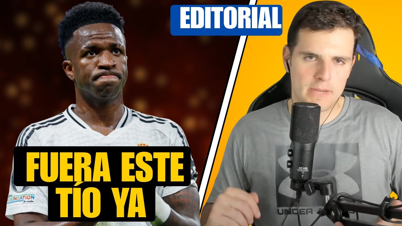 VINICIUS FUERA: HOY MEJOR QUE MAÑANA