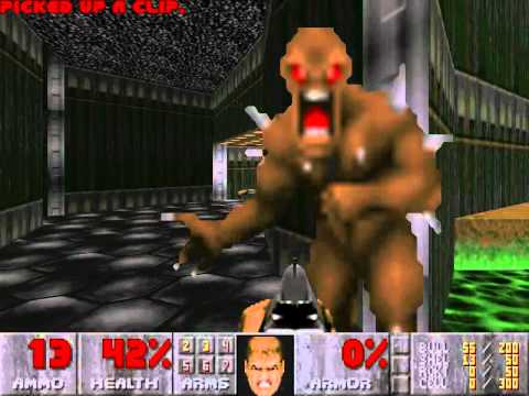 Doom: Hangar (E1M1) - UV-Max in 0:29 by Jonathan Rimmer