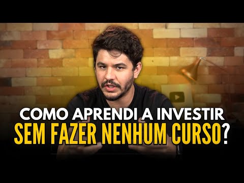 COMO APRENDER A INVESTIR SOZINHO SEM FAZER CURSO?