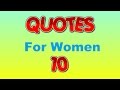 Inspirational Quotes For Women
