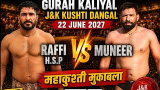 Raffi h.s.p vs Muneer panjgrayi